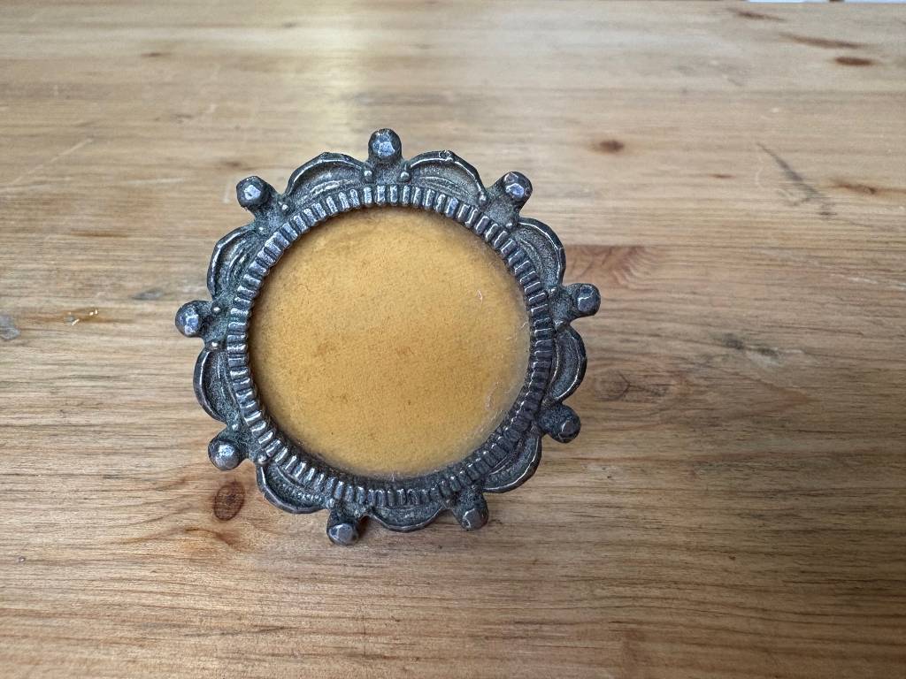 Petit cadre photo en métal | Puces Privées