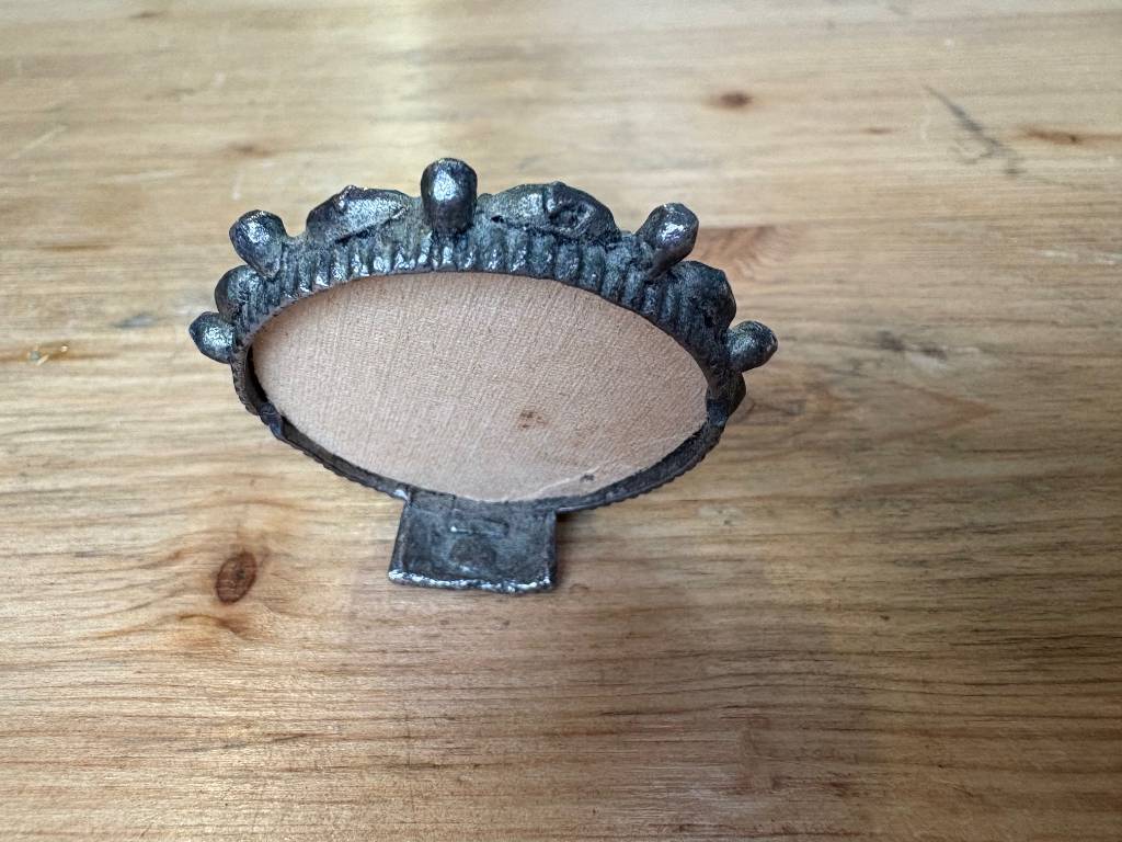 Petit cadre photo en métal | Puces Privées