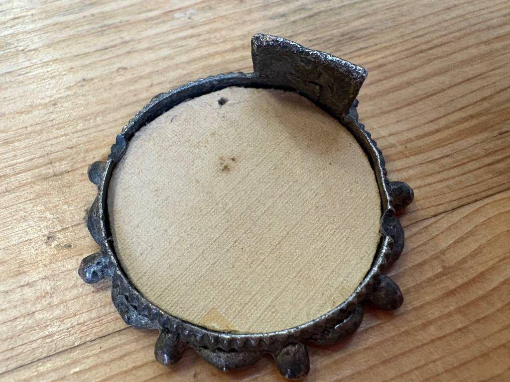 Petit cadre photo en métal | Puces Privées