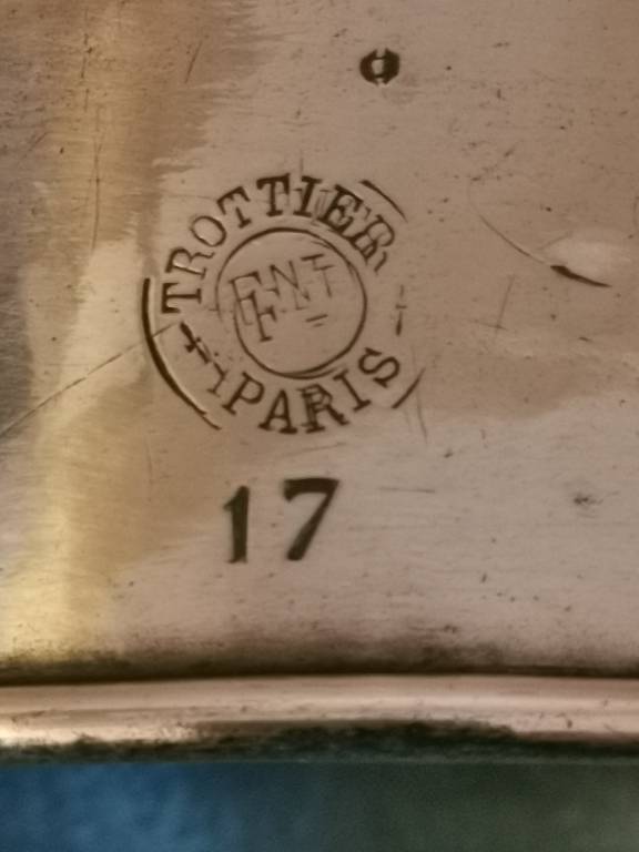 No - 612 - Moule à gâteau en cuivre marque TROTTIER PARIS XIXème | Puces Privées