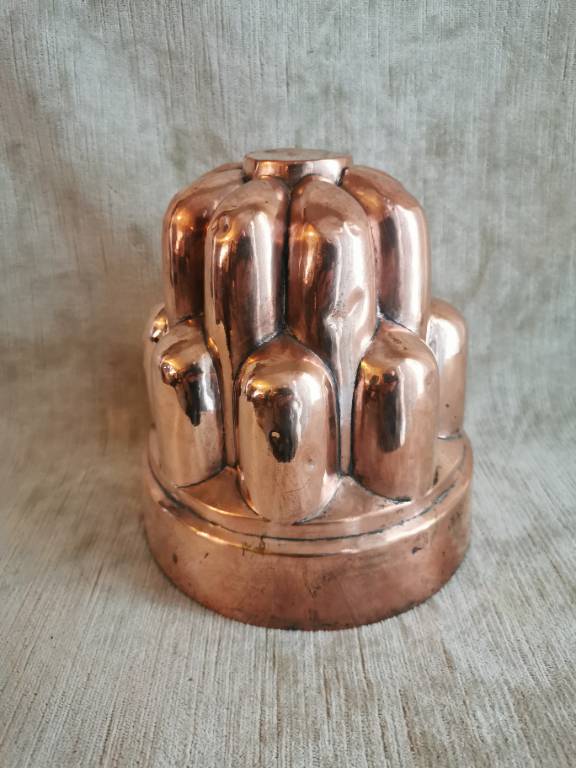 No - 613 - Moule à gâteau en cuivre XIXème siècle | Puces Privées