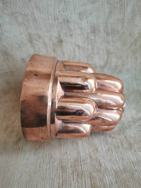 No - 613 - Moule à gâteau en cuivre XIXème siècle | Puces Privées