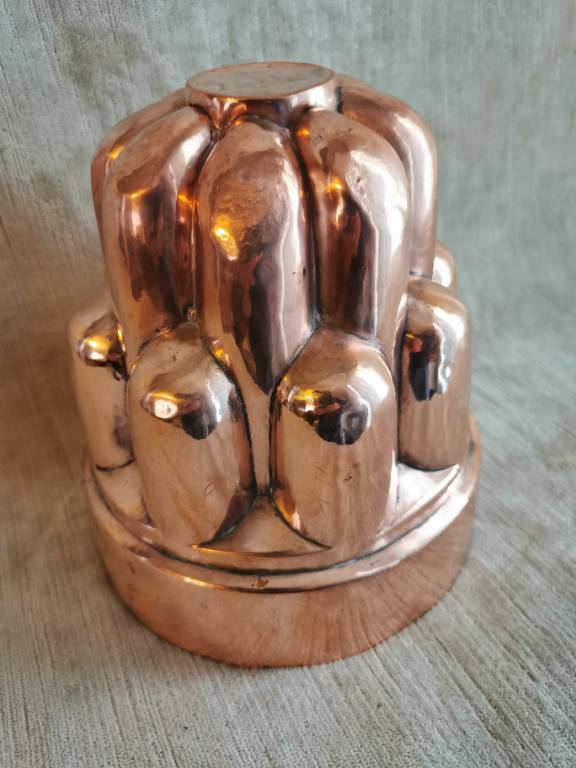 No - 613 - Moule à gâteau en cuivre XIXème siècle | Puces Privées