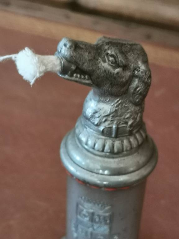 No - 616 - Objet insolite , mouilleur de timbres et enveloppes ,fin XIXème début XXème siècle | Puces Privées