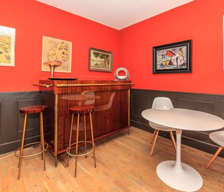 Bar années 60 en Palissandre | Puces Privées