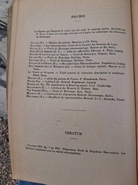 Livre Ancien Cours De botanique D Bach fleurs de Bach tome II 5Ème Édition rare | Puces Privées