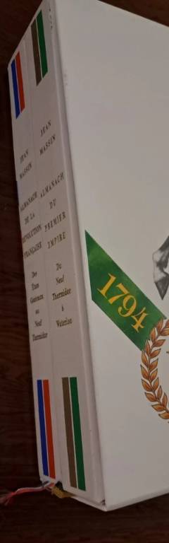 Livre ancien NAPOLÉON Almanach Révolution Française 1r Empire J Massin coffret | Puces Privées
