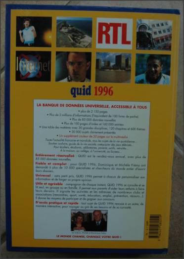 Encyclopédie QUID 1996 neuf, Édition Robert Laffont | Puces Privées