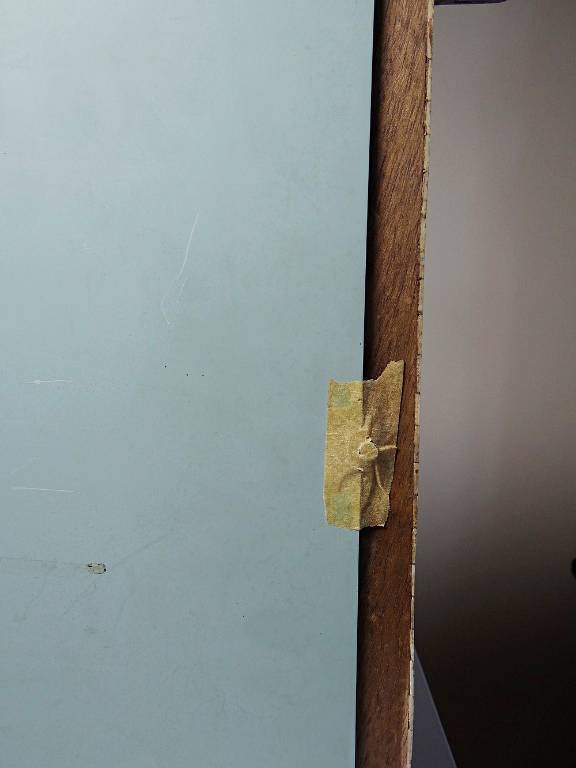 Miroir fenêtre Rajasthan en os peint main décor cavalier ancien début XXe | Puces Privées