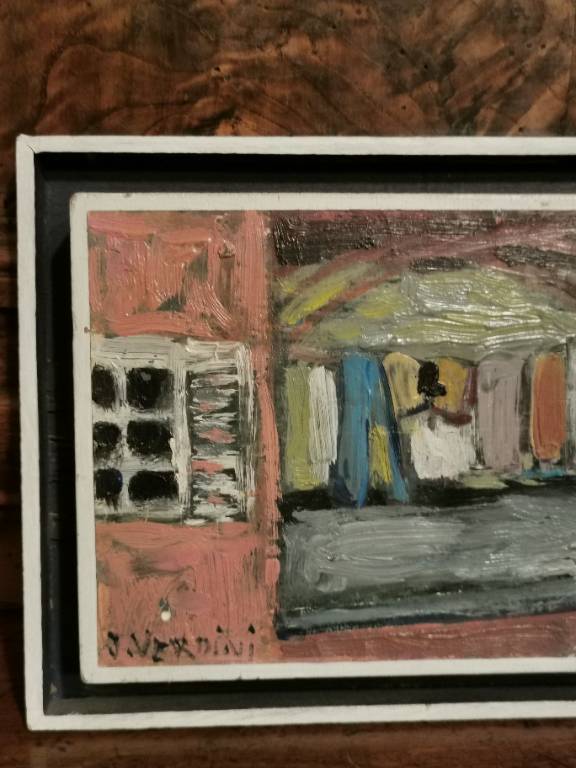 No - 619 - Huile sur toile par Jacqueline Verdini  1923 / 2019 | Puces Privées