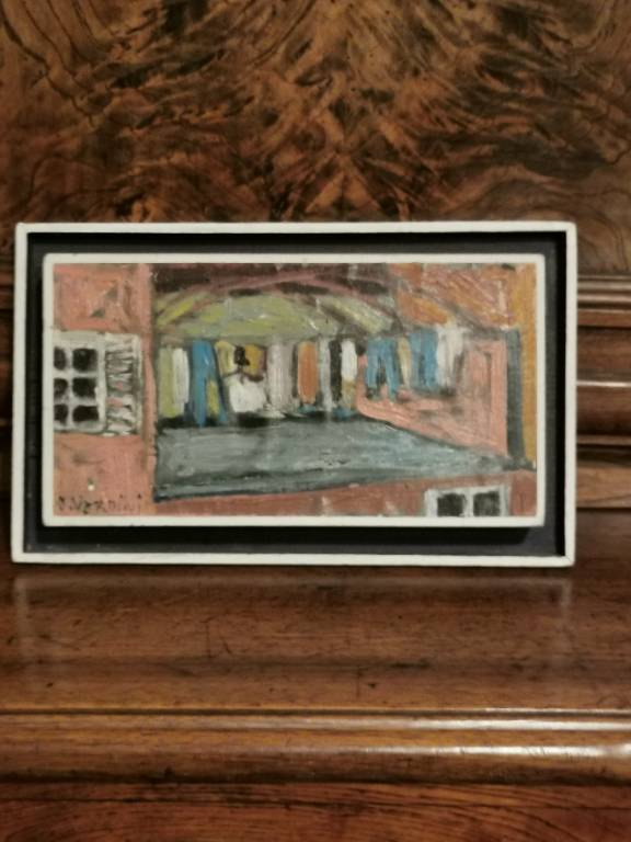 No - 619 - Huile sur toile par Jacqueline Verdini  1923 / 2019 | Puces Privées