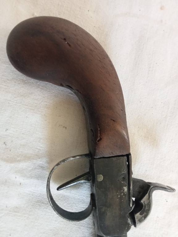 pistolet ancien longueur 19 cm | Puces Privées