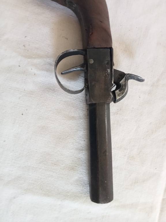 pistolet ancien longueur 19 cm | Puces Privées