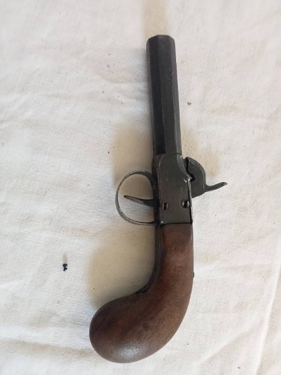 pistolet ancien longueur 19 cm | Puces Privées
