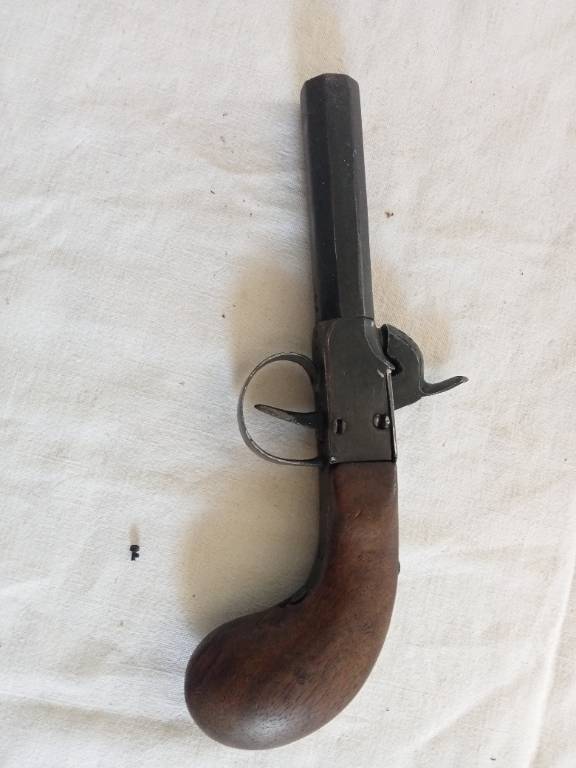 pistolet ancien longueur 19 cm | Puces Privées