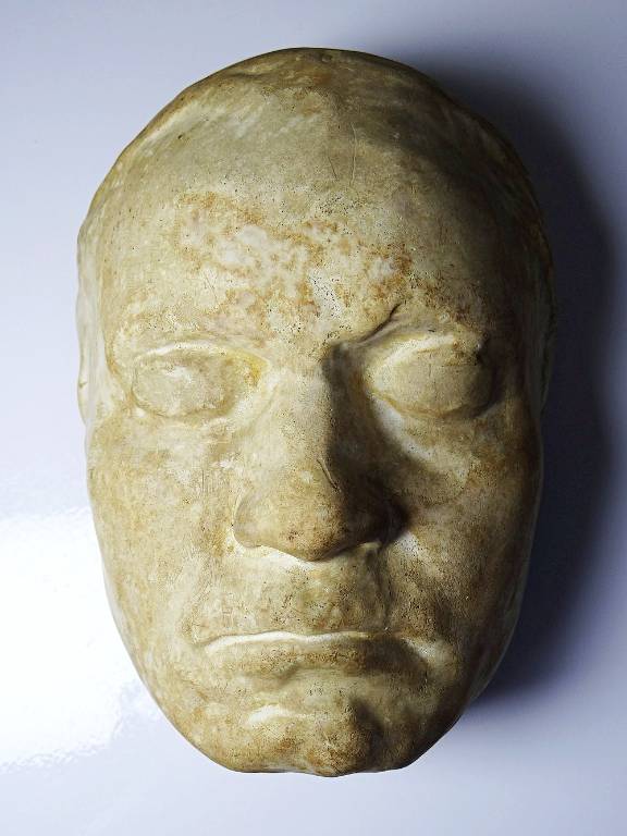 Masque mortuaire de Beethoven en plâtre, début XXe siècle | Puces Privées