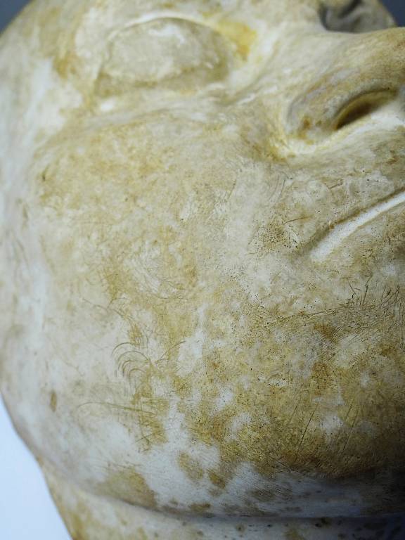 Masque mortuaire de Beethoven en plâtre, début XXe siècle | Puces Privées