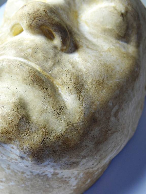 Masque mortuaire de Beethoven en plâtre, début XXe siècle | Puces Privées