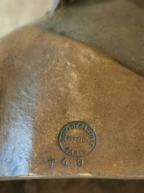 No - 624 - Raoul Larche 1860 /1912 épreuve en bronze signée et cachet de fondeur SIOT DECAUVILLE PARIS | Puces Privées