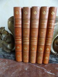 No - 156 -  Mémoires de J . Casanova de Seingalt , écrits par lui-même en huit volumes reliés cuir, Livres anciens (de 1900 à 1960), Livres | Puces Privées
