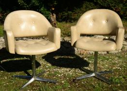 Paire de fauteuils années 70 de Roberto Matta | Puces Privées