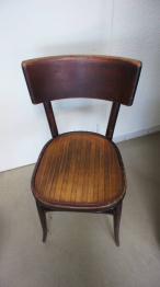 Chaise et tabouret vintage