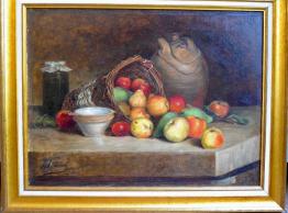 MARINE HUILE SUR TOILE XIXème siècle, XIX, Peinture | Puces Privées