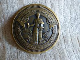 No - 71 -  Médaille argent doré -Union des industries chimiques ., Numismatique, Collections | Puces Privées