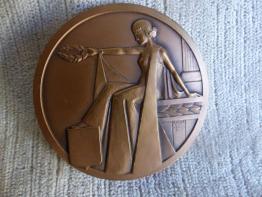 No - 406 - Médaille en bronze  GRANDE LOGE DE FRANCE | Puces Privées