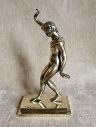 reproduction en bronze de Mercure D'après L'oeuvre de Anguier hauteur 14,5 cm | Puces Privées