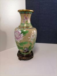 Grand vase vintage sommerso en verre Murano Flavio Poli Seguso 1970 | Puces Privées
