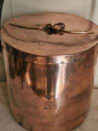 Ancienne casserole en cuivre | Puces Privées