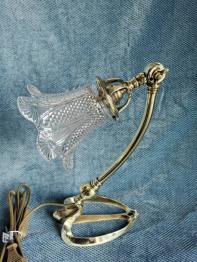 Art N°13 Lampe serpentin à poser inox alu | Puces Privées