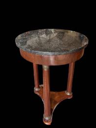 Table de ferme merisier massif, début XIXème siècle | Puces Privées
