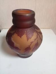 petit vase ancien cloisonné hauteur 12 cm diamètre 5,5 cm | Puces Privées