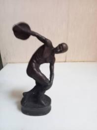 Sculpture statue en bronze reproduction négresse captive oeuvre de Carpeaux hauteur 10,5 cm | Puces Privées