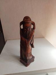 statuette art asiatique du XIXème hauteur 6 cm | Puces Privées
