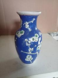 vase  ancien signé hauteur 11,5 cm x 11 cm | Puces Privées