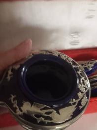 sucrier du XIXème asiatique en porcelaine de chine hauteur 11 cm | Puces Privées