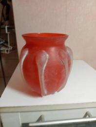 No - 556 - Exceptionnel vase boule en porcelaine émaillée de Camille Tharaud à Limoges France | Puces Privées