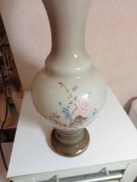 vase ancien opaline hauteur 18 cm diamètre 9 cm | Puces Privées