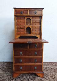Ancien meuble de métier en bois, présentoir vitrine, Meubles de métier, Mobilier | Puces Privées