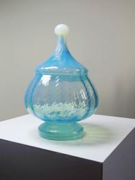 Ancien verres ABSINTHE de BISTROT  a reservoir, Verrerie, Arts de la table | Puces Privées