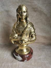 bronze ancien art africain signé hauteur 16 cm | Puces Privées