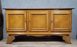 Commode style Louis-Philippe en ronce de noyer | Puces Privées