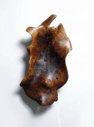 Sculpture religieuse Vierge ancienne en bois sculpté, Immaculée Conception | Puces Privées