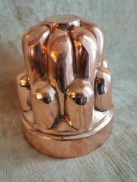 No - 612 - Moule à gâteau en cuivre marque TROTTIER PARIS XIXème | Puces Privées