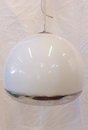 Suspension Globe Ampoule 1970 en verre soufflé | Puces Privées