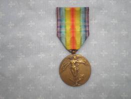 medaille inter allie francaise de 1 guerre | Puces Privées