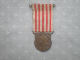 medaille inter allie belge  de 1 guerre 1914 a 1918 | Puces Privées